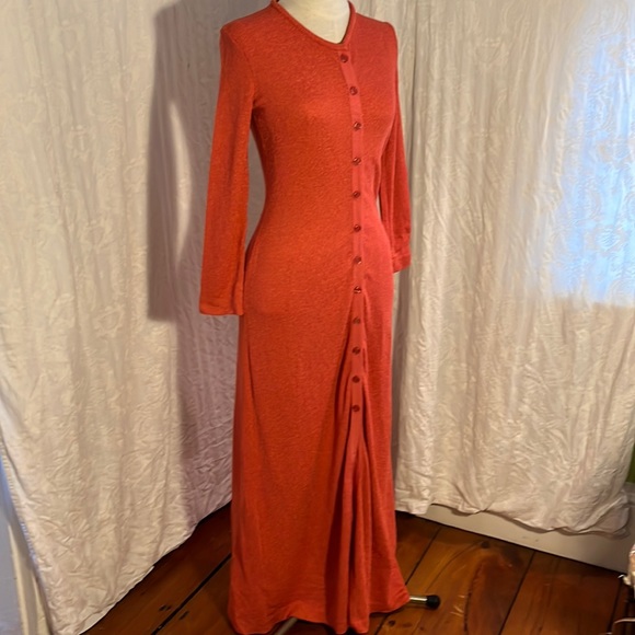 Clovis Ruffin Dresses & Skirts - Clovis Ruffin vintage 70s sweater maxi  dress/jacket.